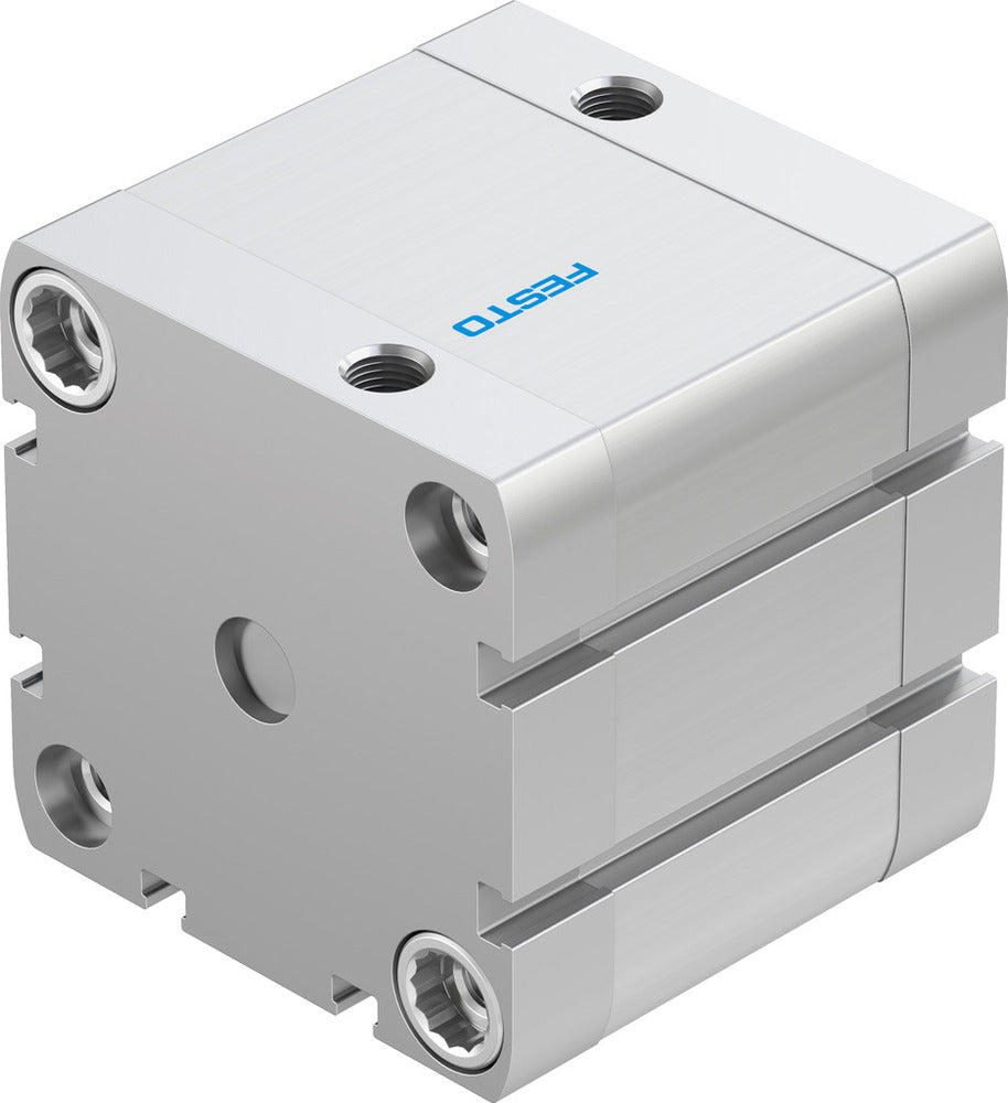 Festo Cilindro Compacto 63mm Diámetro 25mm Carrera ISO 21287 Doble Efecto - 536335
