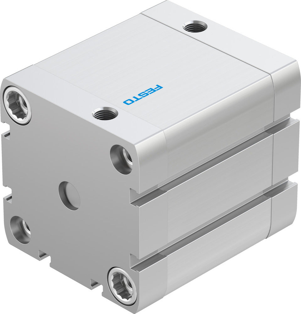 Festo Cilindro Compacto 63mm Diámetro 40mm Carrera ISO 21287 Doble Efecto - 572714