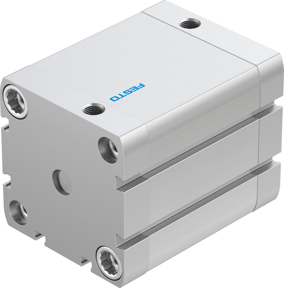 Festo Cilindro Compacto 63mm Diámetro 50mm Carrera ISO 21287 Doble Efecto - 572715