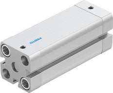 Festo Cilindro Compacto 20mm Diámetro 60mm Carrera ISO 21287 Doble Efecto - 577165