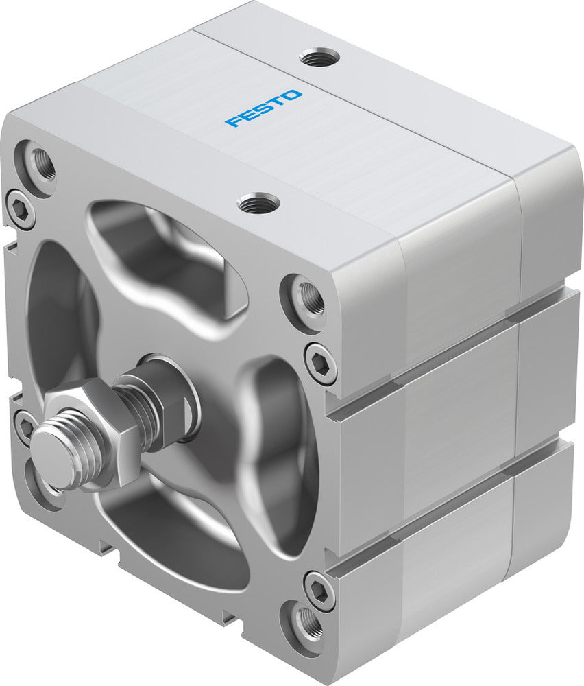 Festo Cilindro Compacto 100mm Diámetro 15mm Carrera ISO 21287 Doble Efecto - 536375
