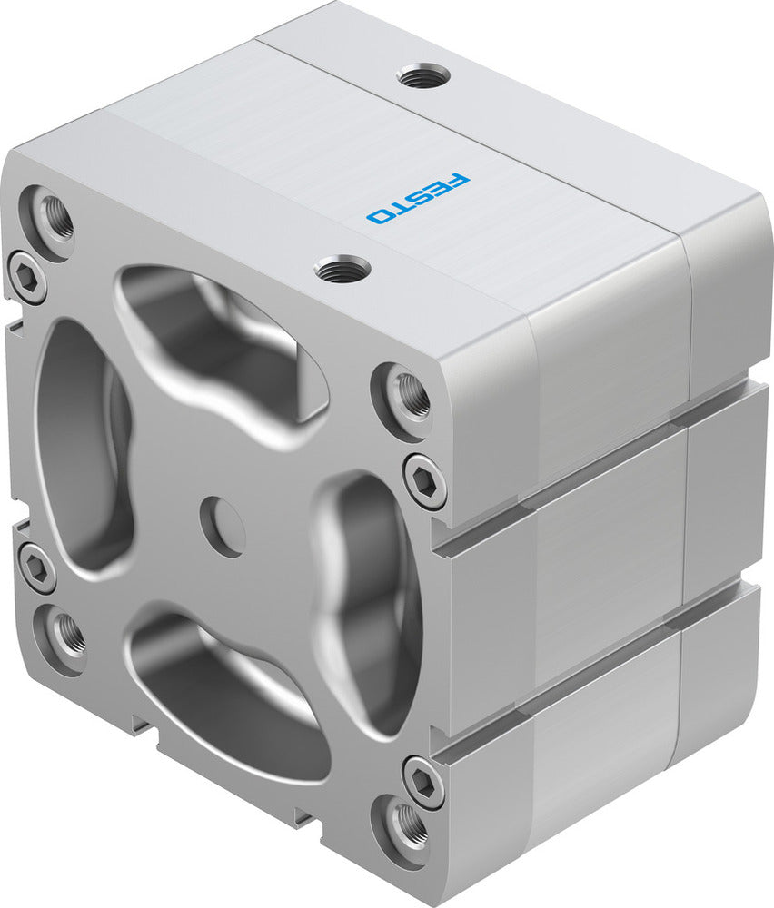 Festo Cilindro Compacto 100mm Diámetro 15mm Carrera ISO 21287 Doble Efecto - 577200