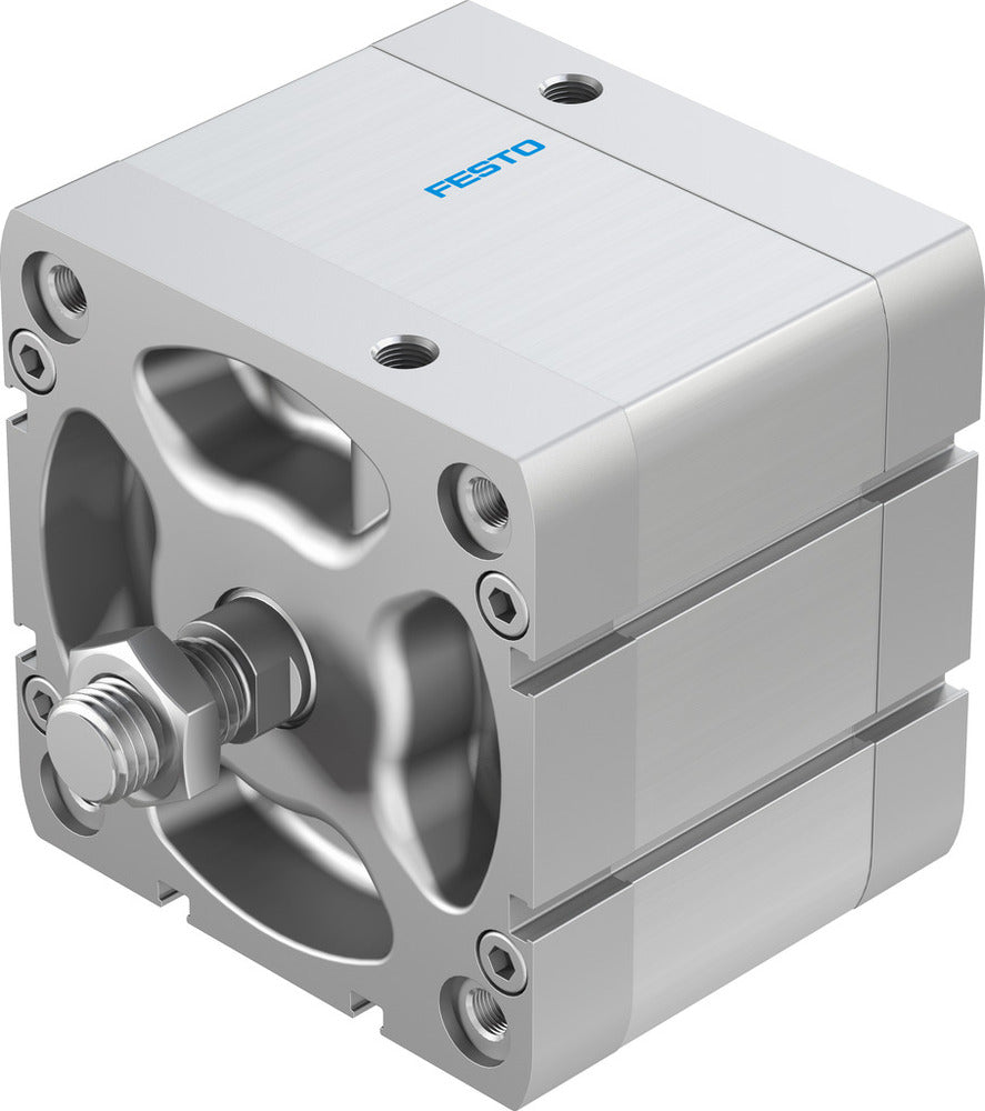 Festo Cilindro Compacto 100mm Diámetro 30mm Carrera ISO 21287 Doble Efecto - 577203