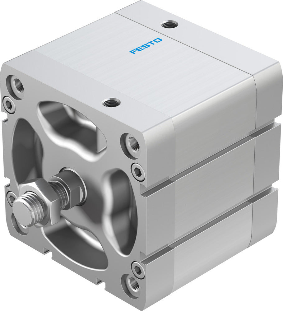 Festo Cilindro Compacto 100mm Diámetro 40mm Carrera ISO 21287 Doble Efecto - 536379