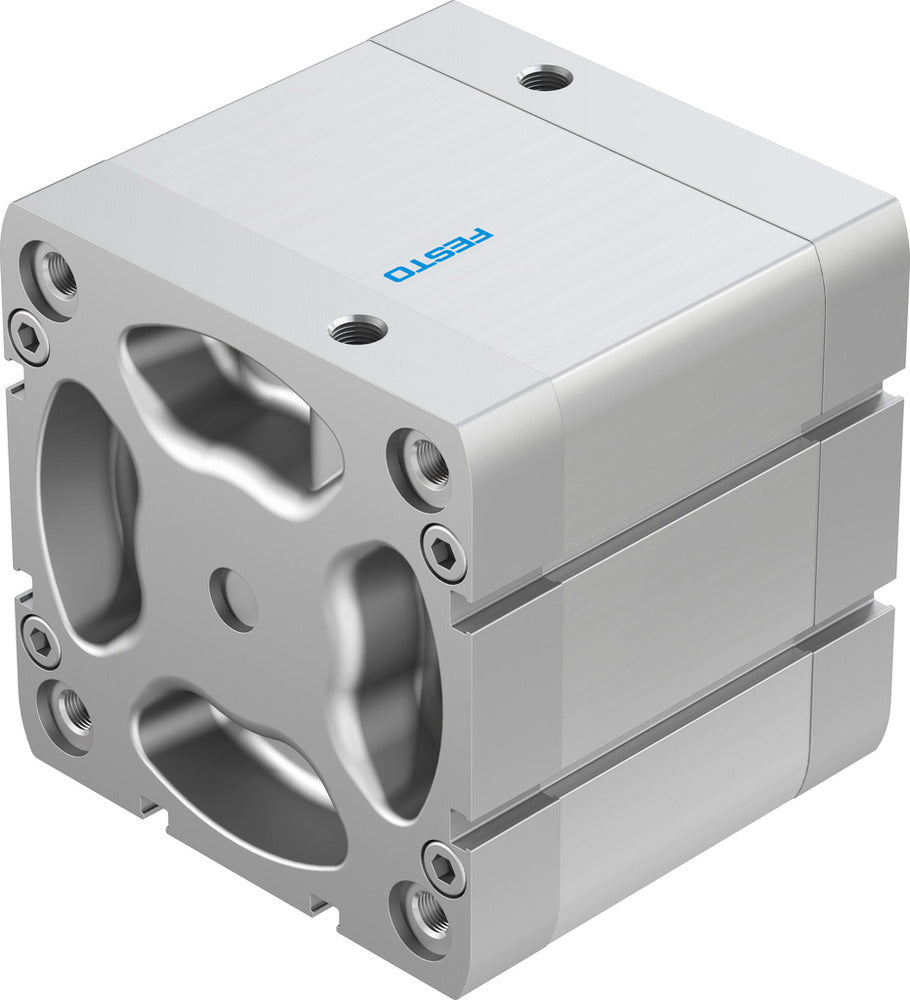 Festo Cilindro Compacto 100mm Diámetro 40mm Carrera ISO 21287 Doble Efecto - 536379