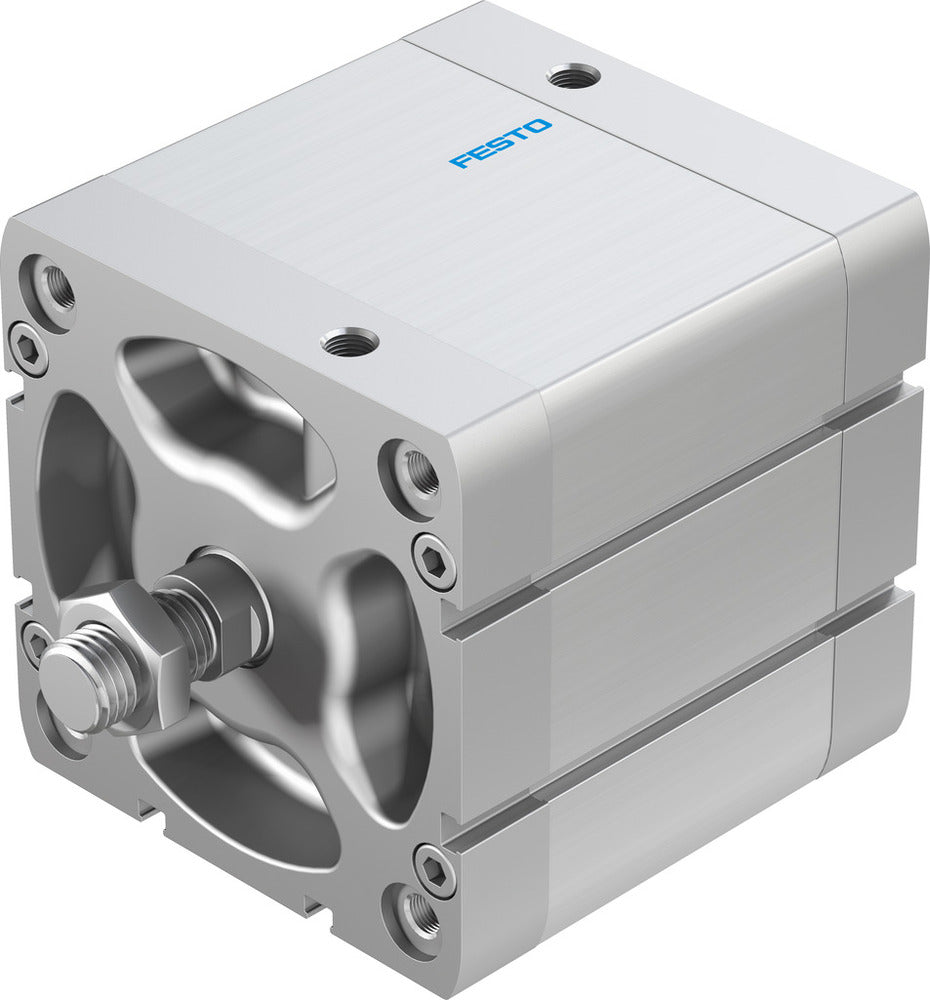 Festo Cilindro Compacto 100mm Diámetro 50mm Carrera ISO 21287 Doble Efecto - 577205