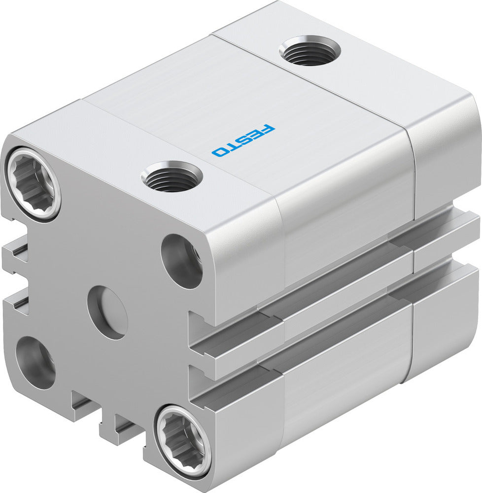 Festo Cilindro Compacto 32mm Diámetro 15mm Carrera ISO 21287 Doble Efecto - 572647