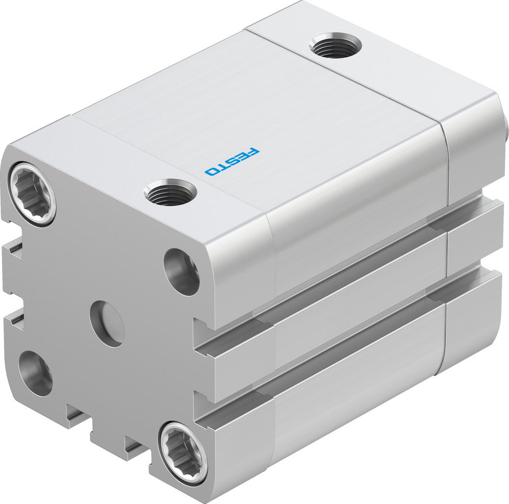 Festo Cilindro Compacto 40mm Diámetro 30mm Carrera ISO 21287 Doble Efecto - 536294