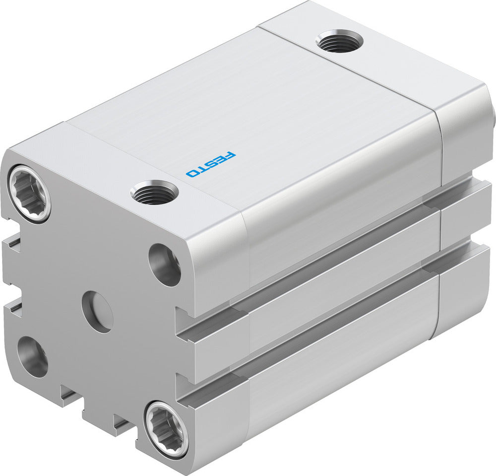 Festo Cilindro Compacto 40mm Diámetro 40mm Carrera ISO 21287 Doble Efecto - 572678