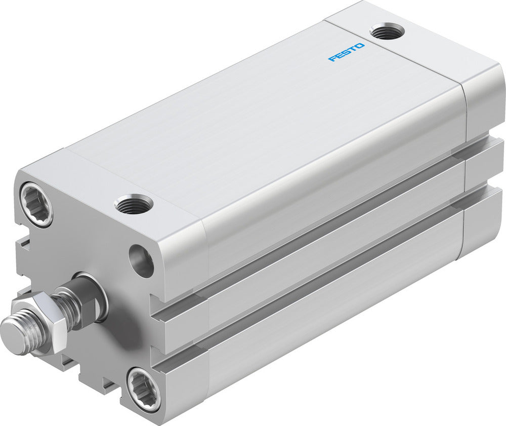 Festo Cilindro Compacto 40mm Diámetro 80mm Carrera ISO 21287 Doble Efecto - 572681