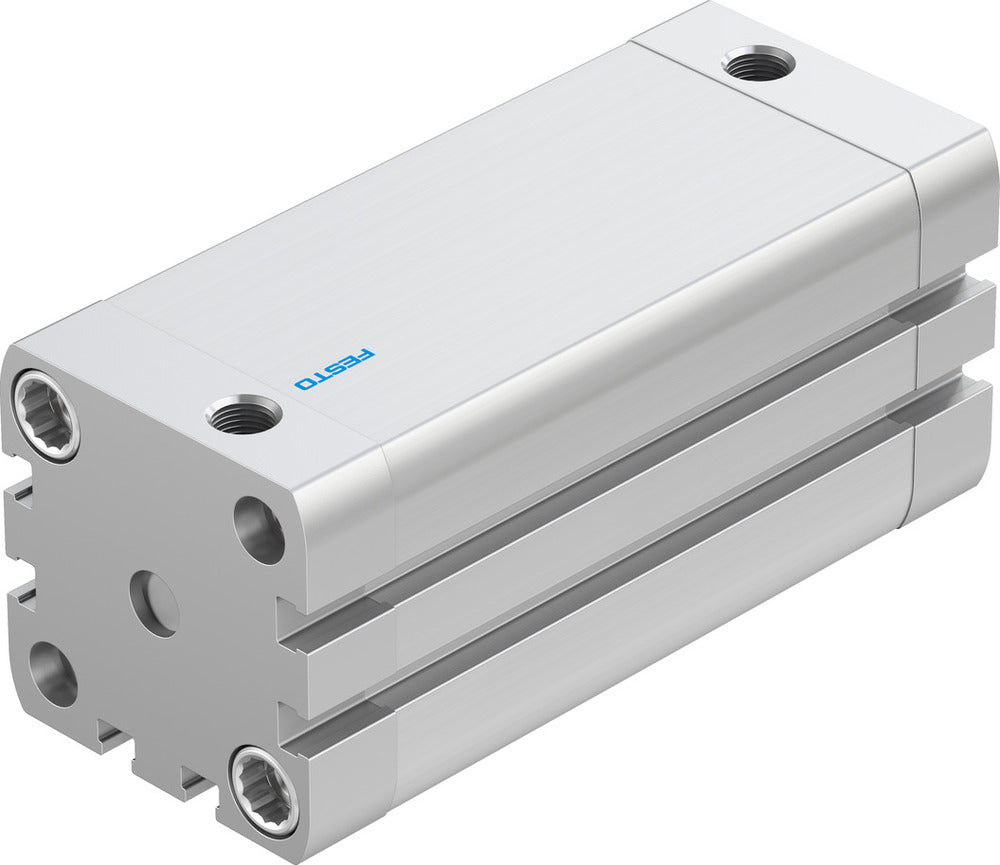 Festo Cilindro Compacto 40mm Diámetro 80mm Carrera ISO 21287 Doble Efecto - 536298