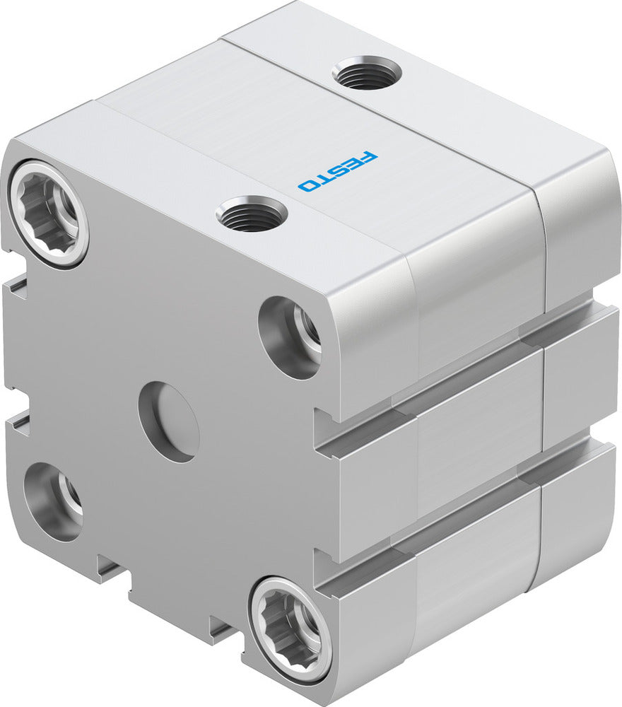 Festo Cilindro Compacto 50mm Diámetro 10mm Carrera ISO 21287 Doble Efecto - 536321