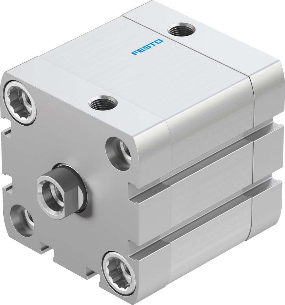 Festo Cilindro Compacto 50mm Diámetro 25mm Carrera ISO 21287 Doble Efecto - 572685