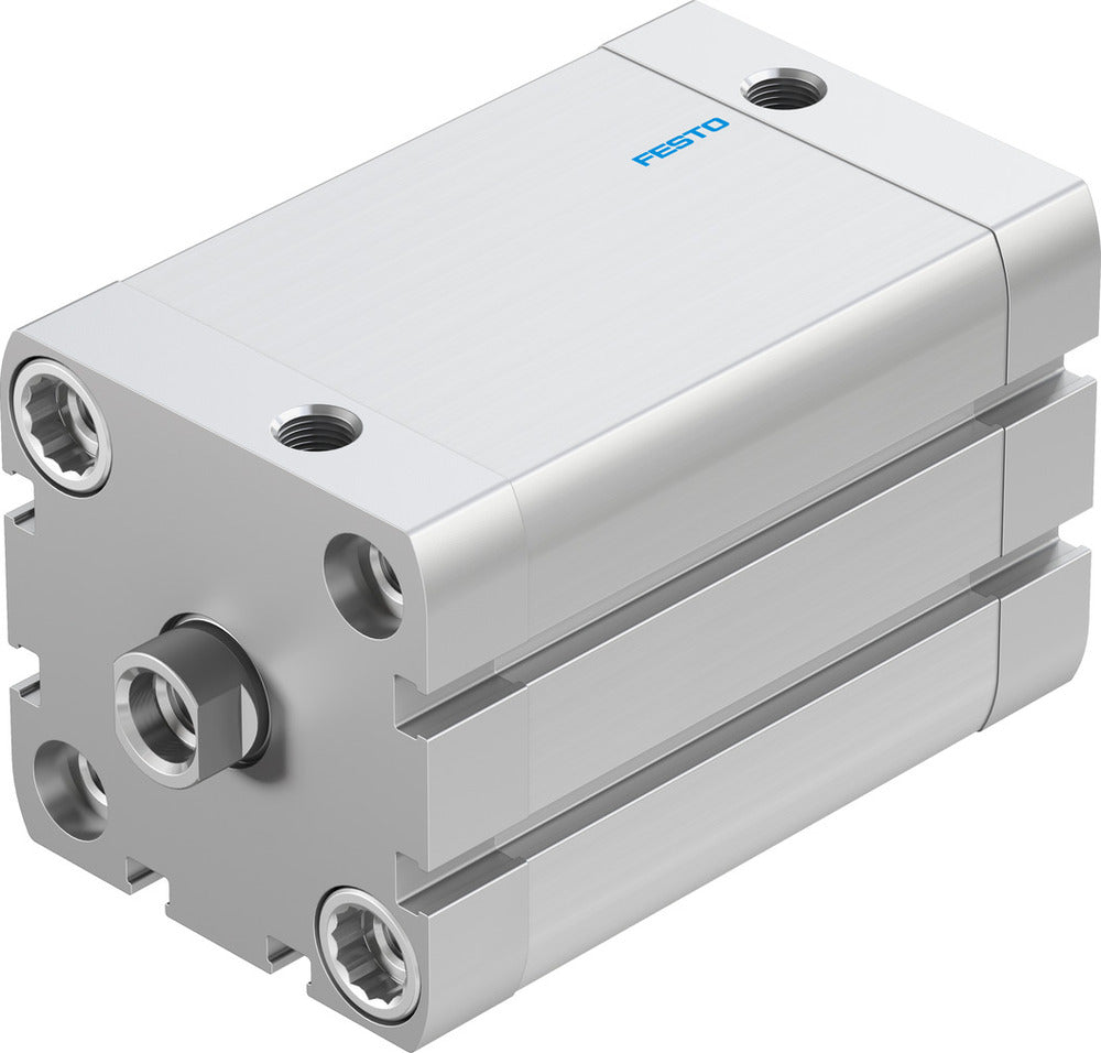Festo Cilindro Compacto 50mm Diámetro 60mm Carrera ISO 21287 Doble Efecto - 536328