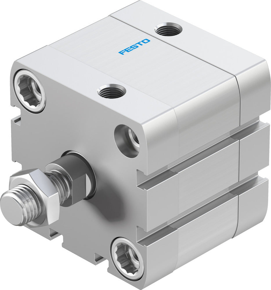 Festo Cilindro Compacto 50mm Diámetro 15mm Carrera ISO 21287 Doble Efecto - 536312
