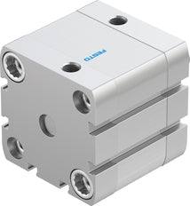 Festo Cilindro Compacto 50mm Diámetro 20mm Carrera ISO 21287 Doble Efecto - 572693