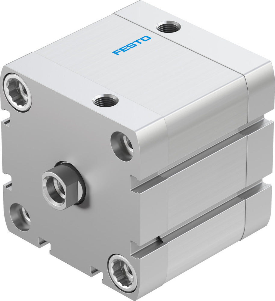 Festo Cilindro Compacto 63mm Diámetro 25mm Carrera ISO 21287 Doble Efecto - 572703
