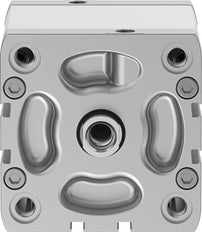 Festo Cilindro Compacto 80mm Diámetro 60mm Carrera ISO 21287 Doble Efecto - 536370