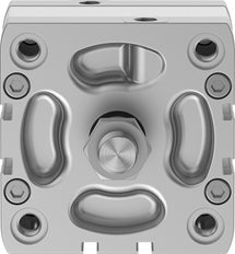 Festo Cilindro Compacto 80mm Diámetro 10mm Carrera ISO 21287 Doble Efecto - 536353