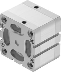 Festo Cilindro Compacto 80mm Diámetro 20mm Carrera ISO 21287 Doble Efecto - 572729