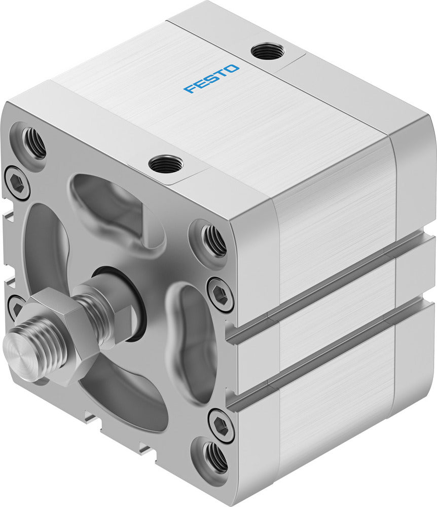 Festo Cilindro Compacto 80mm Diámetro 25mm Carrera ISO 21287 Doble Efecto - 572730