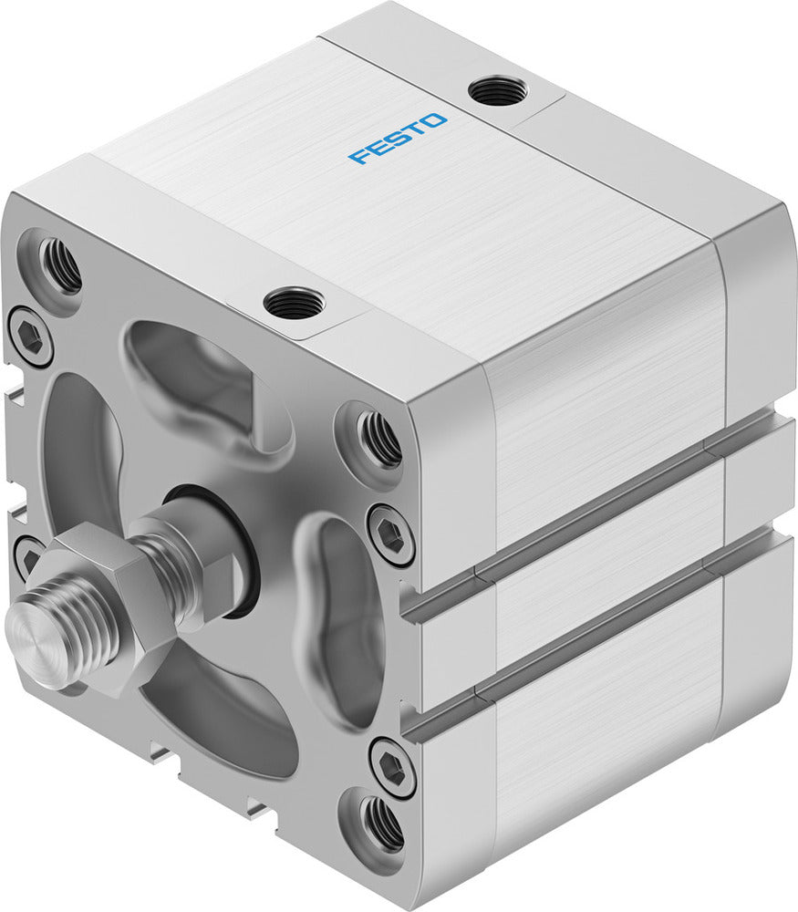 Festo Cilindro Compacto 80mm Diámetro 30mm Carrera ISO 21287 Doble Efecto - 536357