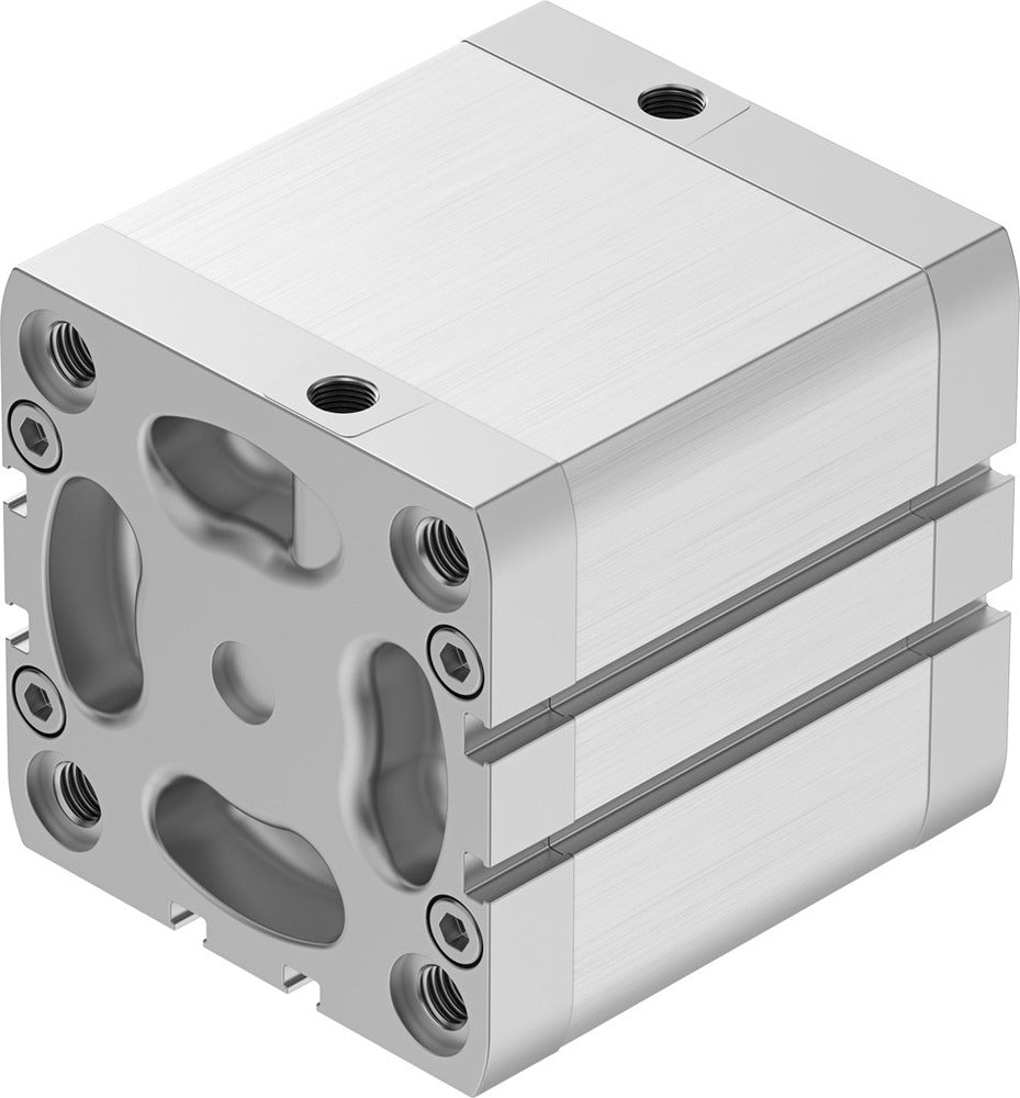 Festo Cilindro Compacto 80mm Diámetro 50mm Carrera ISO 21287 Doble Efecto - 572733
