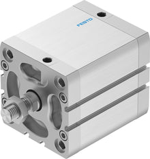 Festo Cilindro Compacto 80mm Diámetro 60mm Carrera ISO 21287 Doble Efecto - 572734