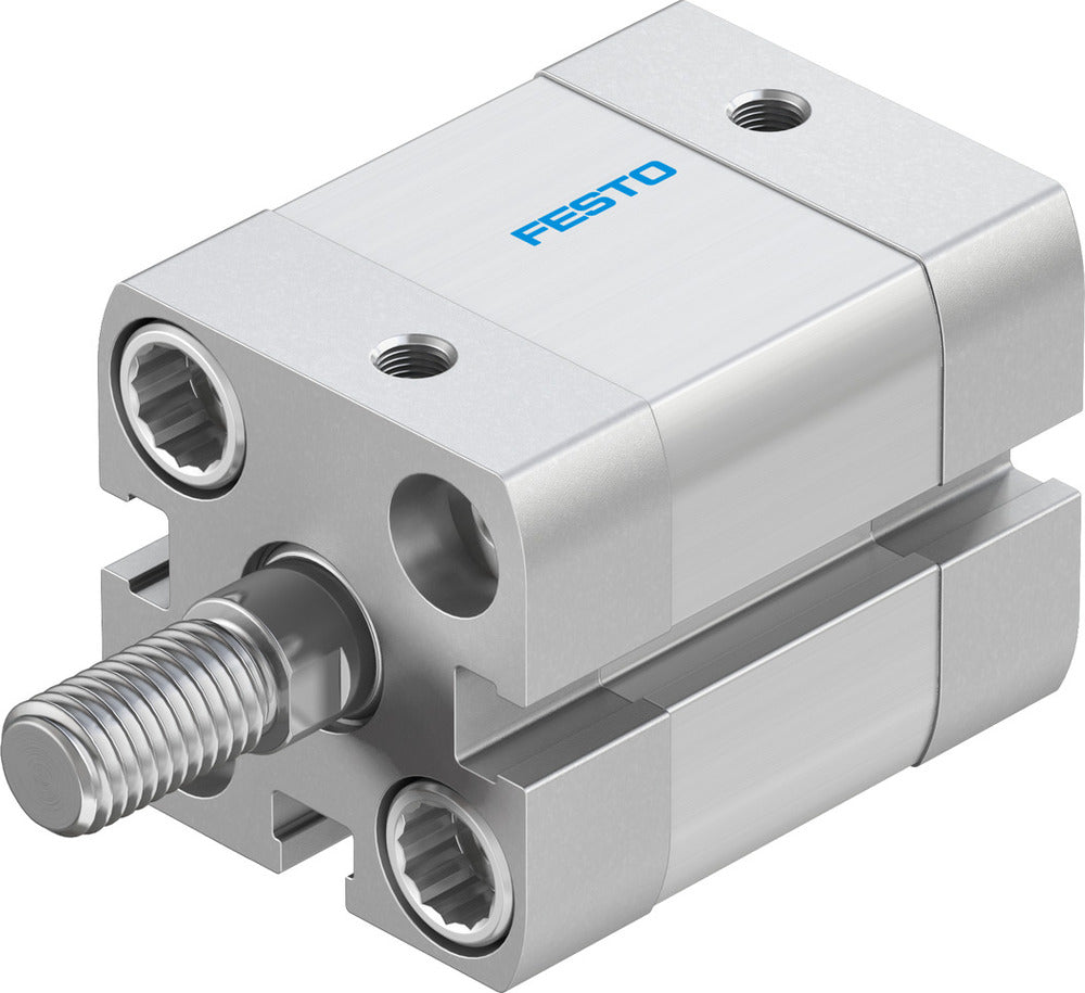 Festo Cilindro Compacto 20mm Diámetro 10mm Carrera ISO 21287 Doble Efecto - 536235