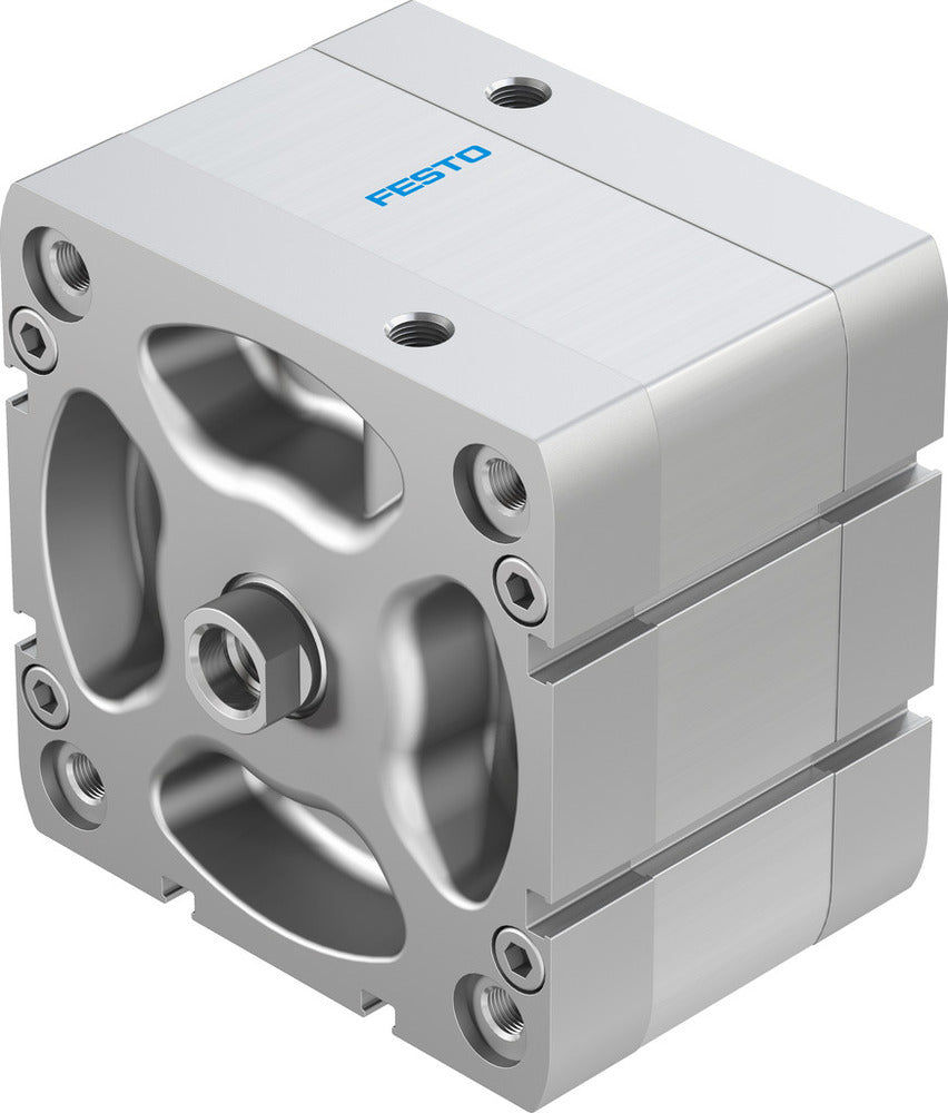 Festo Cilindro Compacto 100mm Diámetro 15mm Carrera ISO 21287 Doble Efecto - 577191