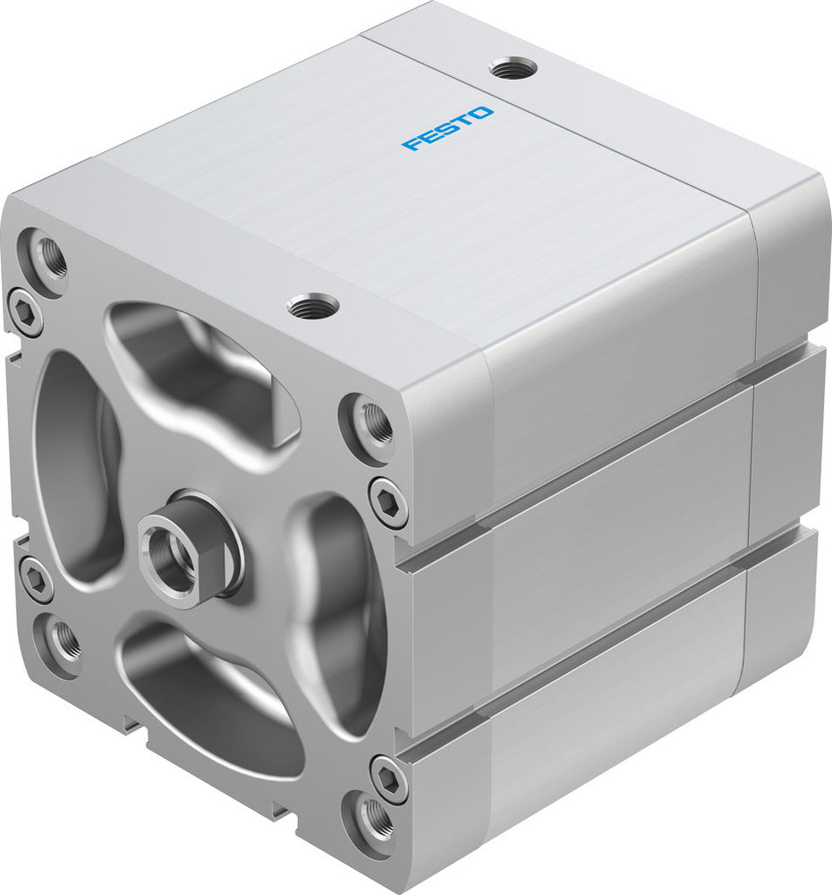 Festo Cilindro Compacto 100mm Diámetro 50mm Carrera ISO 21287 Doble Efecto - 536390