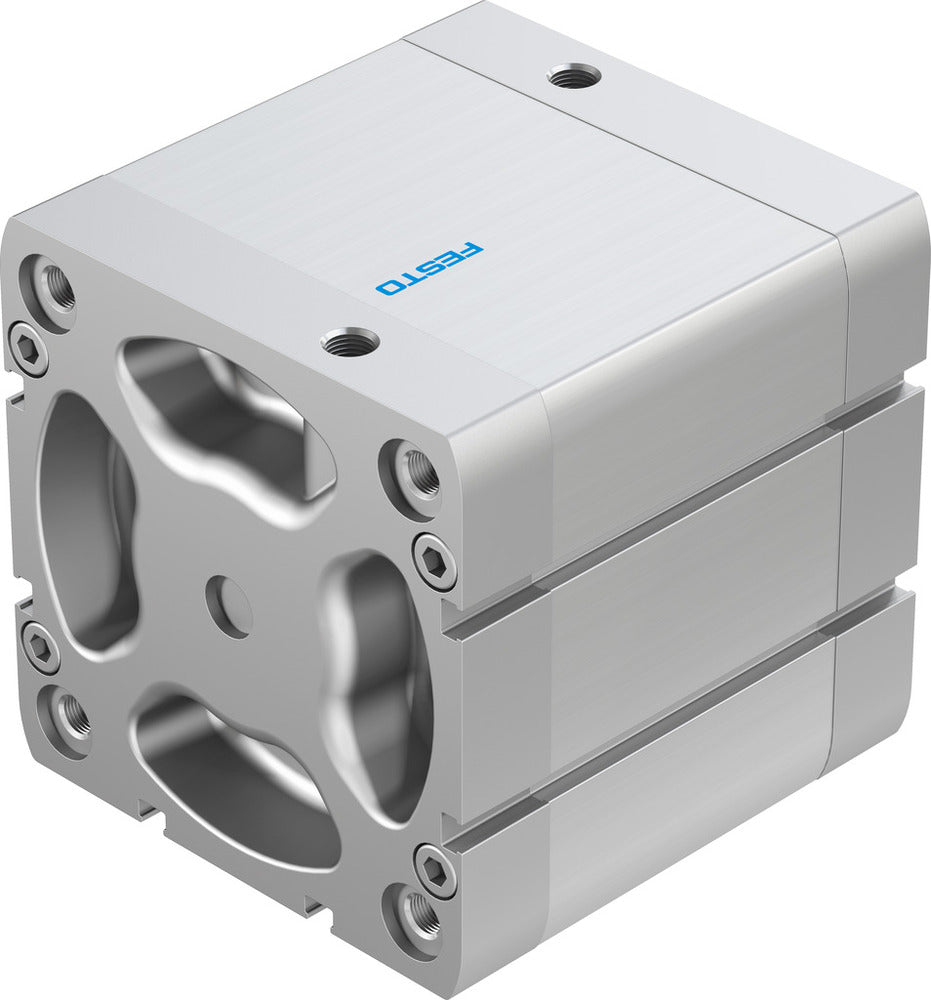 Festo Cilindro Compacto 100mm Diámetro 50mm Carrera ISO 21287 Doble Efecto - 536390