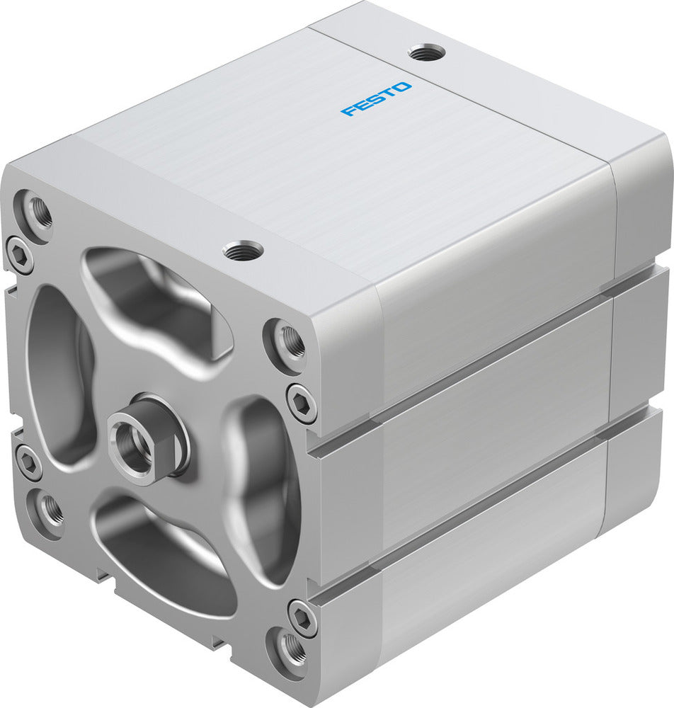 Festo Cilindro Compacto 100mm Diámetro 60mm Carrera ISO 21287 Doble Efecto - 577197