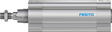 Cilindro Festo 80mm Diámetro 125mm Carrera ISO 15552 Doble Efecto - 1383371