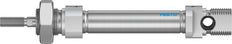 Cilindro Festo 12mm Diámetro 30mm Carrera ISO 6432 Doble Efecto - 1908257
