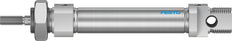 Cilindro Festo 20mm Diámetro 60mm Carrera ISO 6432 Doble Efecto - 1908286