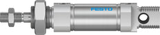 Cilindro Festo 25mm Diámetro 10mm Carrera ISO 6432 Doble Efecto - 1908320