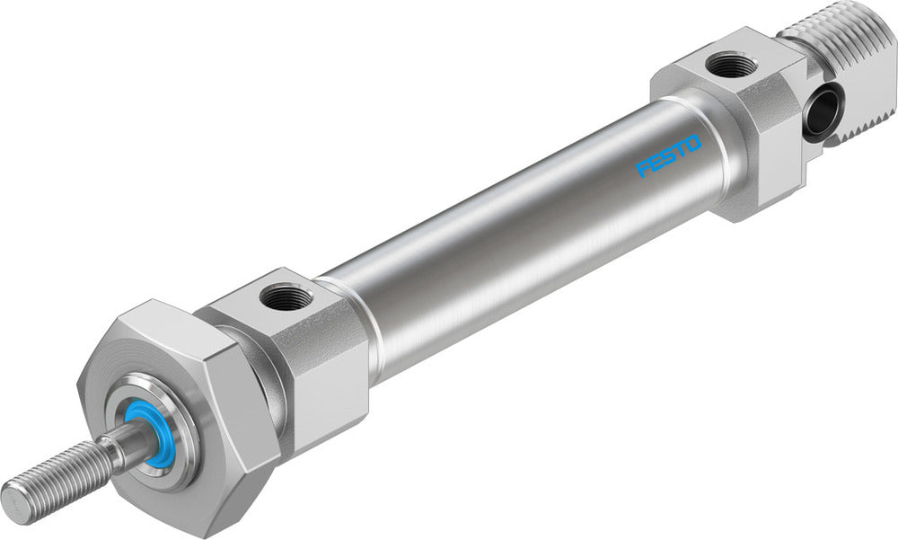 Cilindro Festo 10mm Diámetro 25mm Carrera ISO 6432 Doble Efecto - 19184