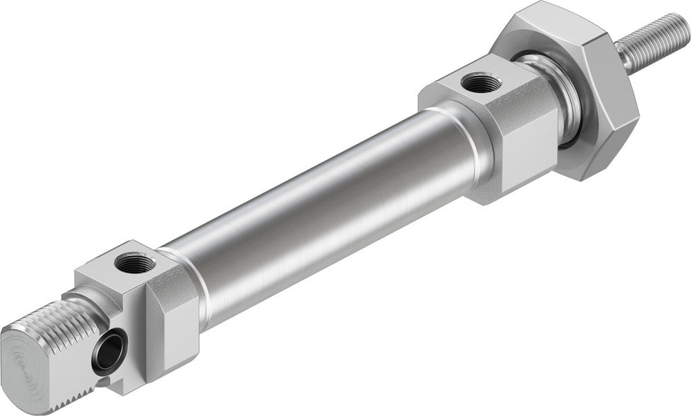 Cilindro Festo 10mm Diámetro 25mm Carrera ISO 6432 Doble Efecto - 19184