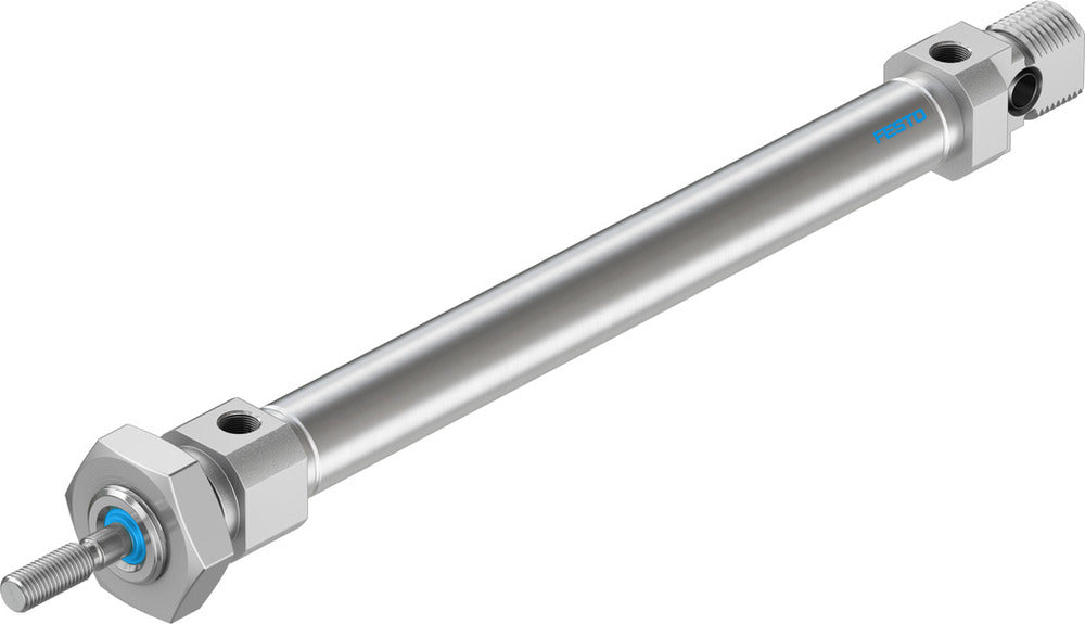 Cilindro Festo 10mm Diámetro 80mm Carrera ISO 6432 Doble Efecto - 19187
