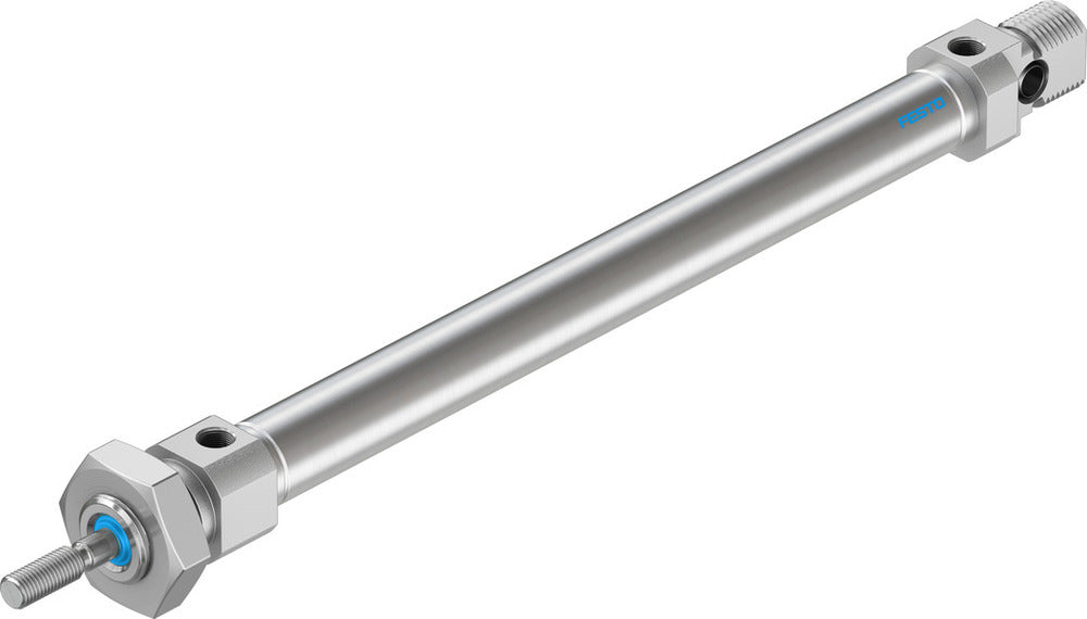 Cilindro Festo 10mm Diámetro 100mm Carrera ISO 6432 Doble Efecto - 19188