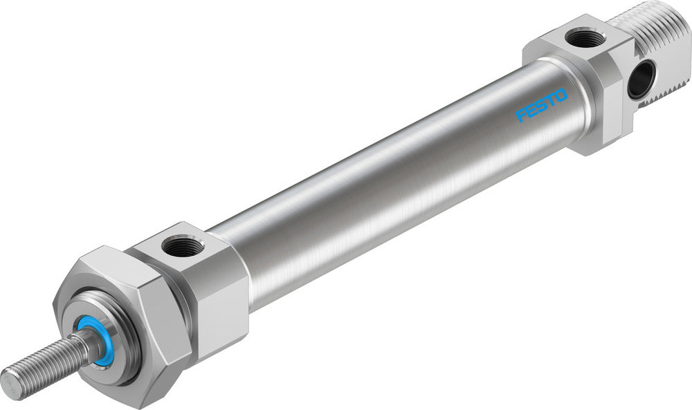 Cilindro Festo 20mm Diámetro 80mm Carrera ISO 6432 Doble Efecto - 19211