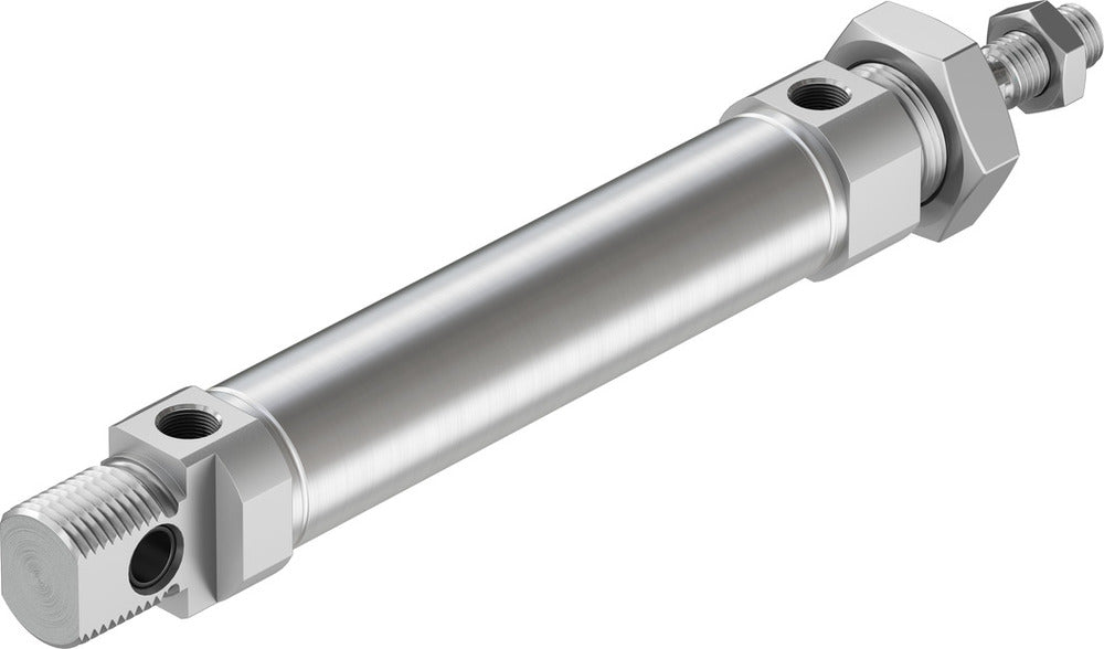 Cilindro Festo 25mm Diámetro 80mm Carrera ISO 6432 Doble Efecto - 19222