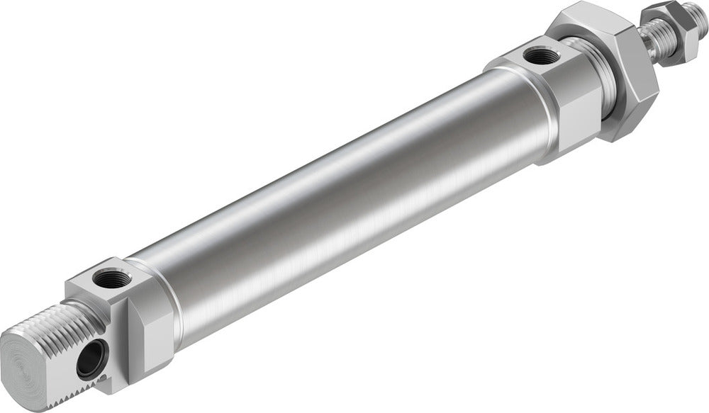 Cilindro Festo 25mm Diámetro 100mm Carrera ISO 6432 Doble Efecto - 19223