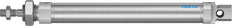 Cilindro Festo 25mm Diámetro 160mm Carrera ISO 6432 Doble Efecto - 19225