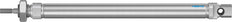 Cilindro Festo 16mm Diámetro 160mm Carrera ISO 6432 Doble Efecto - 19234