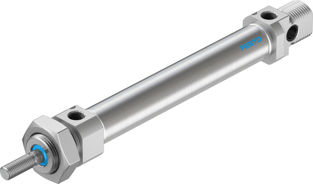 Cilindro Festo 20mm Diámetro 100mm Carrera ISO 6432 Doble Efecto - 19239