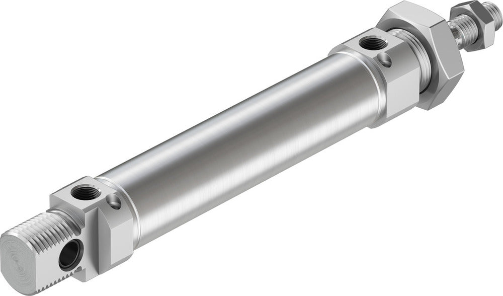 Cilindro Festo 25mm Diámetro 80mm Carrera ISO 6432 Doble Efecto - 19247