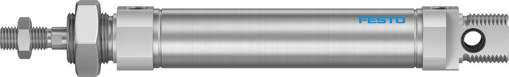 Cilindro Festo 25mm Diámetro 80mm Carrera ISO 6432 Doble Efecto - 19247
