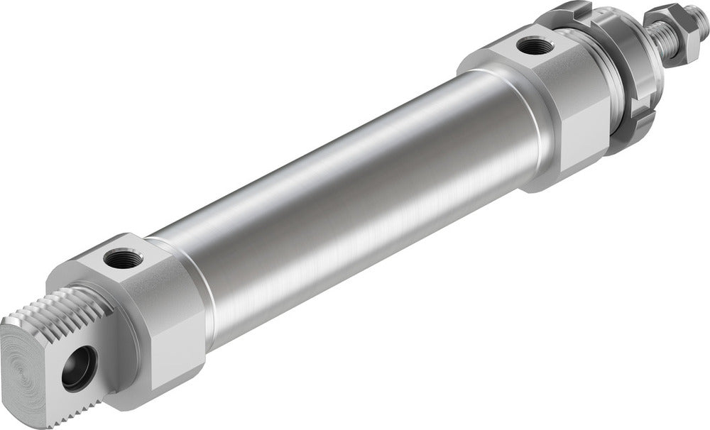 Festo Cilindro Redondo 32mm Diámetro 100mm Carrera Doble Efecto - 195984